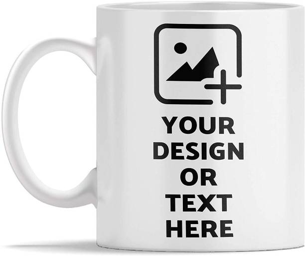 Soulfox Photo & Text Printed Cup For Birthday , Anniversary Gift Ceramic Coffee Mug