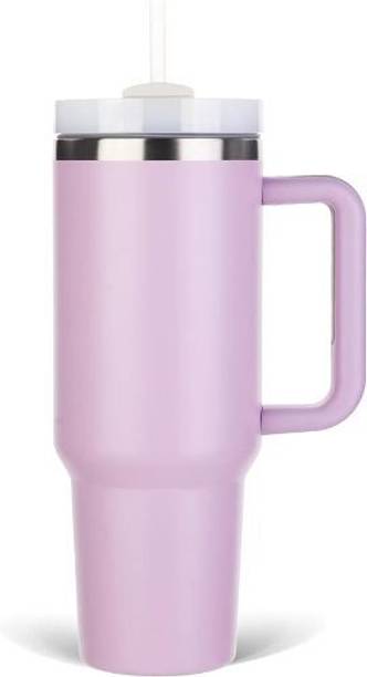 YKT Tumbler with Handle and Straw Lid 1200 ml Bottle (Pack of 1,black, Steel) Stainless Steel Tumbler
