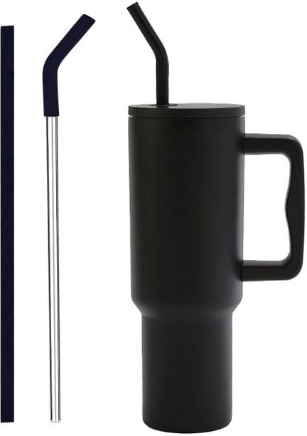 PHOENIXX Phantom Black Insulated Tumbler For Office, Gym and Travelling Stainless Steel Tumbler