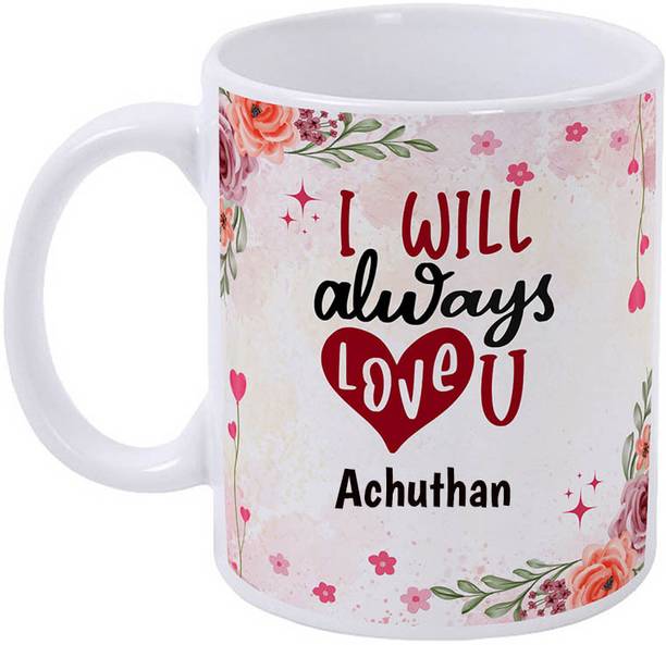 Beautum I Love You Achuthan / Gift for Couple_beau1 Ceramic Coffee Mug