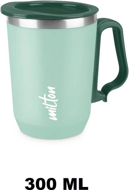 मिल्टन cool touch coastal 300ml mug green स्टेनलेस स्टील मग