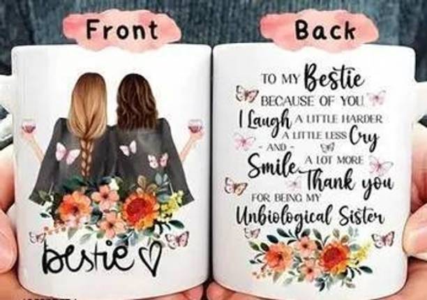 Manorath Besties Best Friend Code 6 Printed Ceramic Coffee Ceramic Coffee Mug