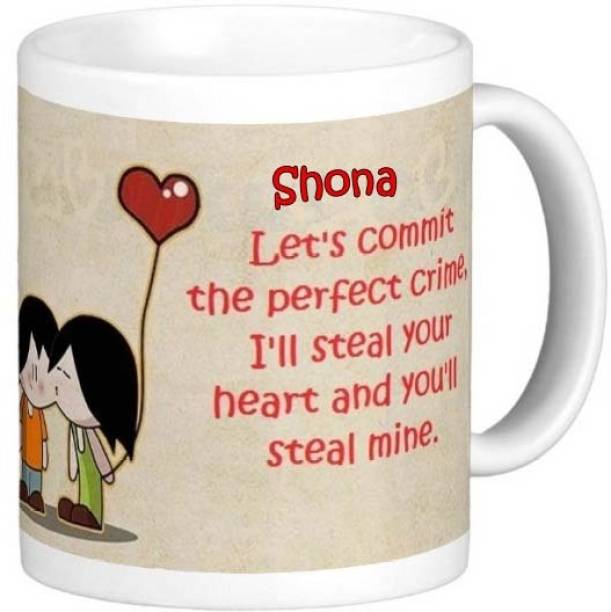 GNS National Romantic Gift for Shona I Love You 094 Ceramic Coffee Mug