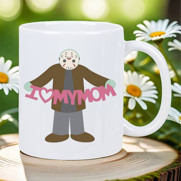 MUG ARTISTRY Charming White Ceramic for Moms - an Ideal Gift for Mother'S Day for Those W Ceramic Coffee Mug