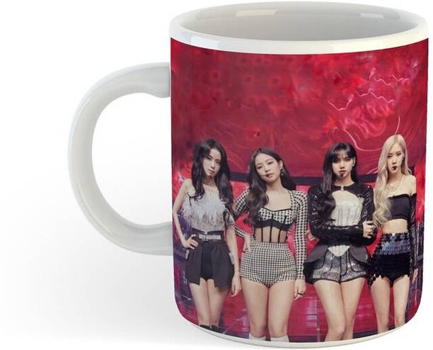 NEWADN Young Pink , Pink Army , Vogue Music , Pink Signature , Pink Lover 61 Ceramic Coffee Mug