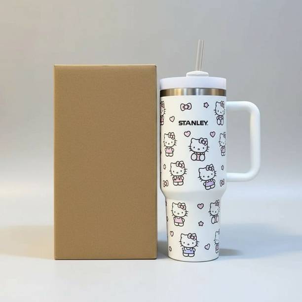 ved online mart Stanley Hello Kitty 1200ml with Handle & Straw_New49 Stainless Steel Tumbler