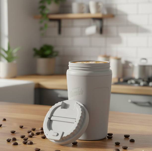 Lookverse Cappuccino mug Stainless Steel Coffee Mug