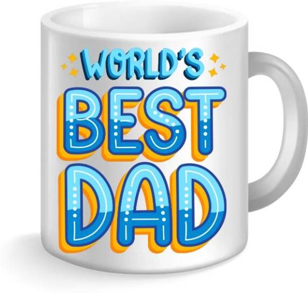 ItzForU World's Best Dad | Father's day Special | Gift | | Ceramic Coffee Mug