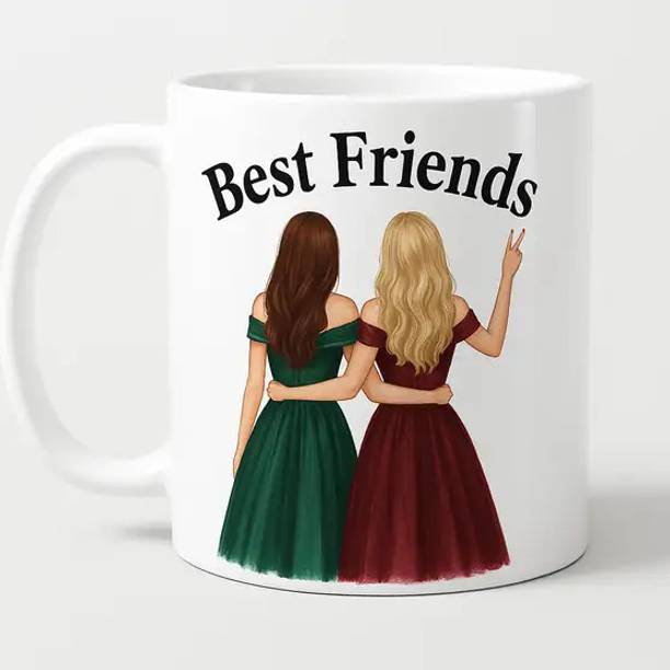 VishList Best Frd Ceramic Coffee Mug