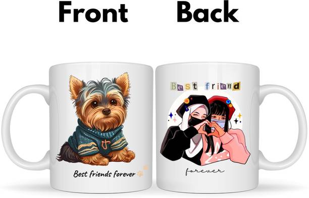 MITTRA Happy Friendship Ceramic Coffee Mug