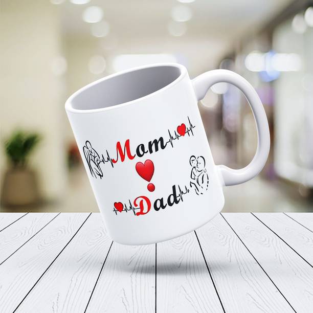 V Kraft Best mom Ever Unique mom Quote Printed Stylish Coffee for mom 75 Ceramic Coffee Mug