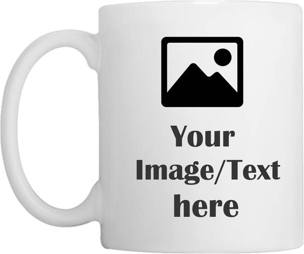 Giftlark Photo or Text on Ceramic Coffee Mug