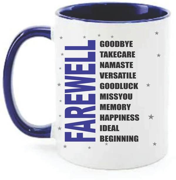 Wellingston Farewell Printed Coffee Cup, Ceramic Coffee For Gift Ceramic Coffee Mug