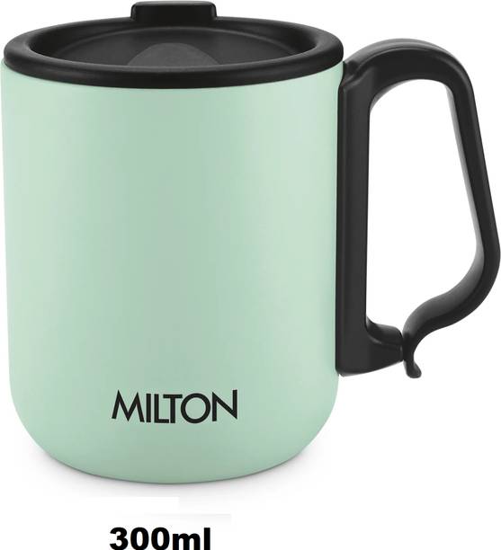 मिल्टन harbor steel 300 ml mug aqua green स्टेनलेस स्टील मग