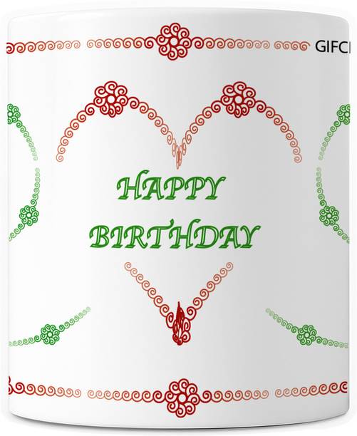 GIFCHAKORA HAPPY BIRTHDAY GIFTING COFFEE CUP Ceramic Coffee Mug