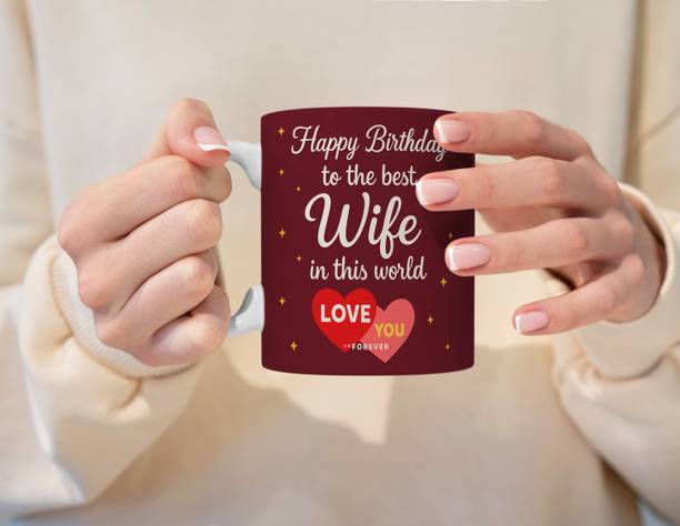 Acrebees Happy Birthday Wife Coffee|Birthday Gift For Wife|Gift For Wife Ceramic Coffee Mug