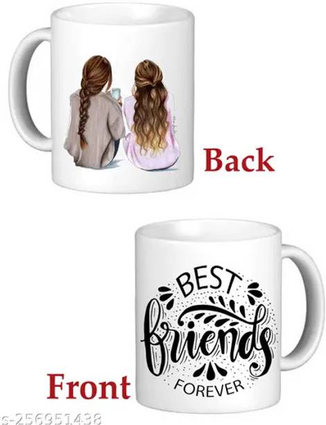 Manorath Best Friends Forever|Best Gift For Friends|Friendship Day Ceramic Coffee Ceramic Coffee Mug