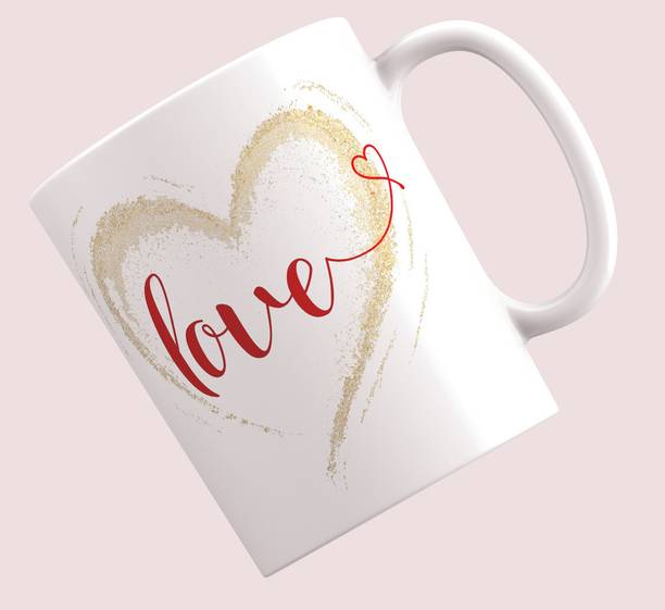 Tanisha Craft Love - Kiss Day/Valentines Day Gift for Husband Wife Boyfriend Girlfriend Ceramic Coffee Mug