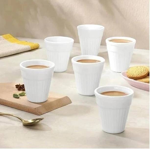 BOROSIL 6N 20CL KULHAD MUGS (200ML EACH) Ceramic Coffee Mug