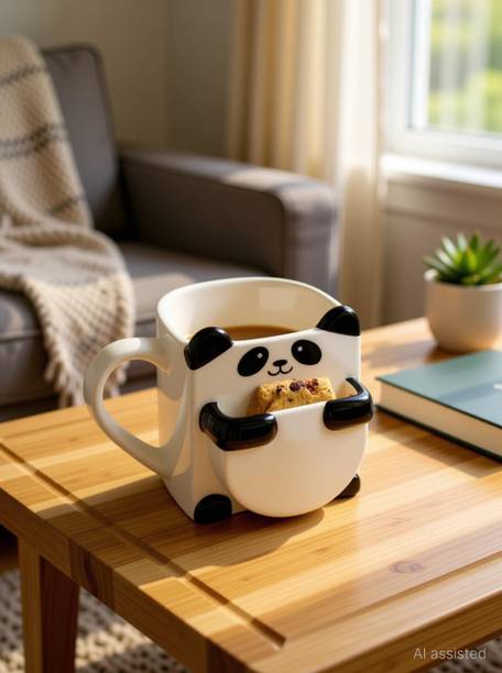 KTCeStore Exclusive Panda Ceramic Coffee Mug