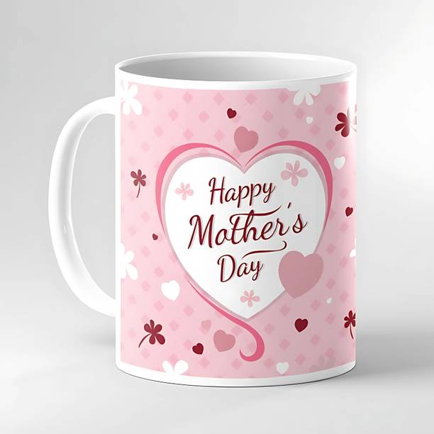 Ngifts Custom Photo, Text, Logo - Personalized Happy Mother's Day Gift Ceramic Coffee Mug