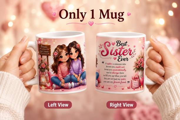 Goldencity Cute Sister Appreciation Sister502 New6 Ceramic Coffee Mug