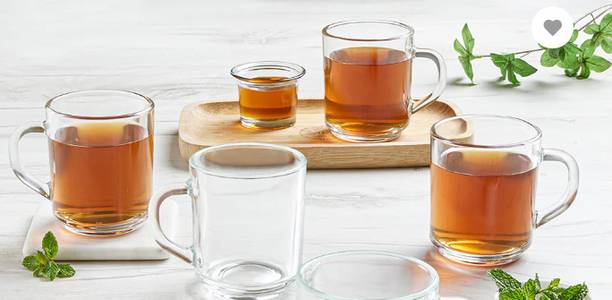 बोरोसिल LATTE MUG ग्लास मग