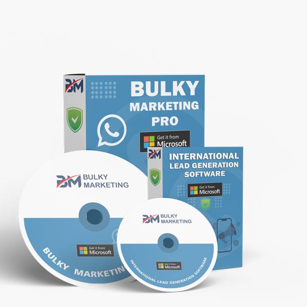 Bulky Marketing Bulky WHATSAPP Marketing Pro and Data Generation Software | 1 Year New