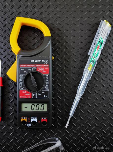 Gadariya King 3IN1&Clamp Meter Ampere Meter Multimeter High Precision Clamp AC/DC Digital Multimeter