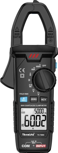 tHemiStO TH-M90 Auto Range AC/DC True RMS Clamp Meter Digital Multimeter
