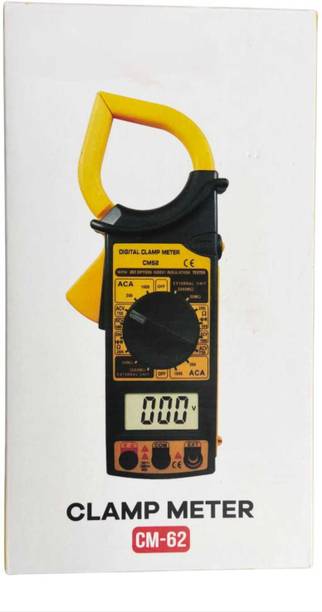 Gadariya King CM -62 Digital LCD Clamp Meter For Electricity Ampere Measurement Insulation Digital Multimeter