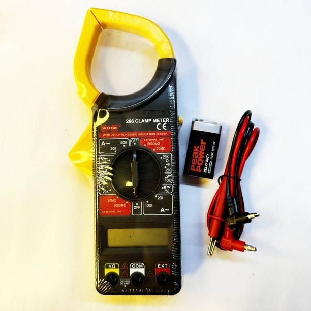 Gilhot DT266 Clamp Meter Digital Clamp Multimeter for AC DC Electric Ampere Measurement Digital Multimeter