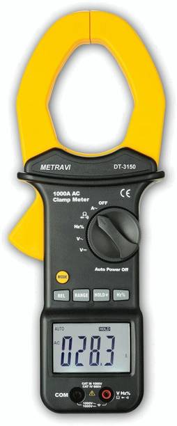 Metravi DT-3150 Big Jaw AC Clamp Meter, Fully Protected, 1000A AC Digital Multimeter