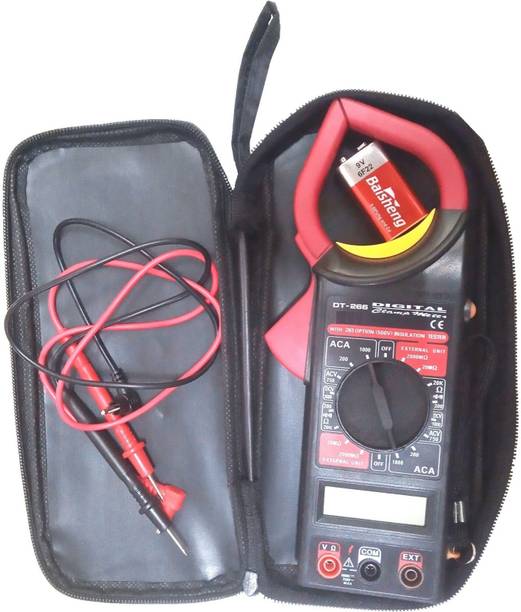 GoodsBazaar Clamp Meter DT-266 100% Original Digital Voltmeter Digital Multimeter