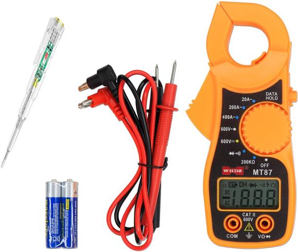 Gadariya King MT87 Digital Clamp Meter Electronic Tester Pocket Clamping Meter Measuring AC/DC Digital Multimeter