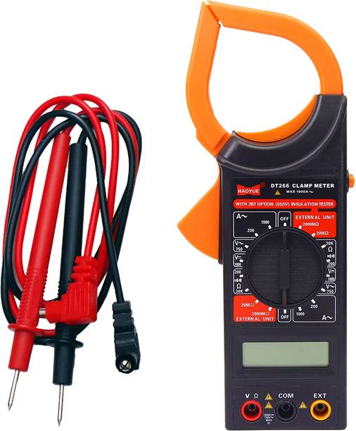 LXMI DT266 Clamp Meter with Frequency Digital Multimeter