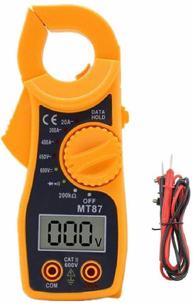 BALRAMA MT-87 Mini Pocket-Sized Digital Clamp Meter Electronic Tong Tester Clamping Mete Digital Multimeter