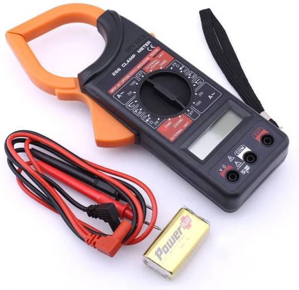 BALRAMA Digital Clamp Meter with LCD Display AC/DC Voltage Electricity Ampere Digital Multimeter