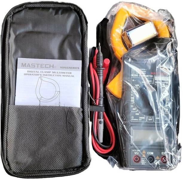 Divinext M266 New Arrival with Anti Drop Handle Digital Clamp Meter Clip-on Tong Tester Digital Multimeter