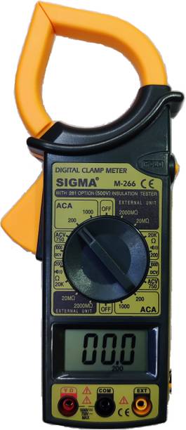 SIGMA AC Clamp Meter M266 , Current Upto 1000 A Digital Multimeter