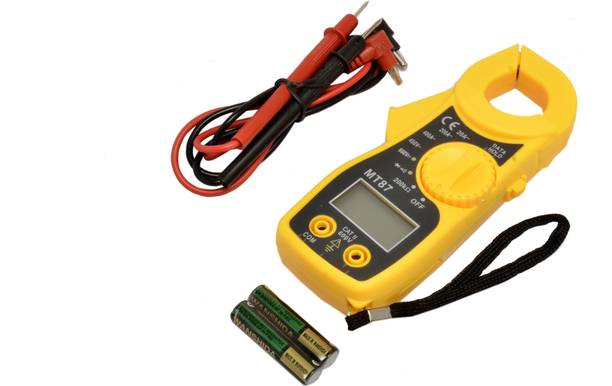BALRAMA MT87 3 ½ Digits Portable LCD Mini Digital Clamp Meter Multimeter Electric AC DC Digital Multimeter