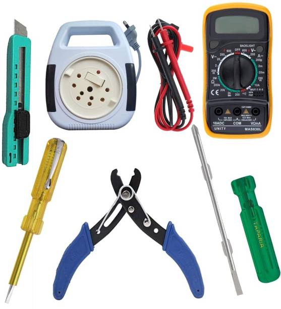 B K Jagan and Co Electrical tools Combo(Multimeter/Screwdriver/tester/wire Stripper/ Board) Digital Multimeter