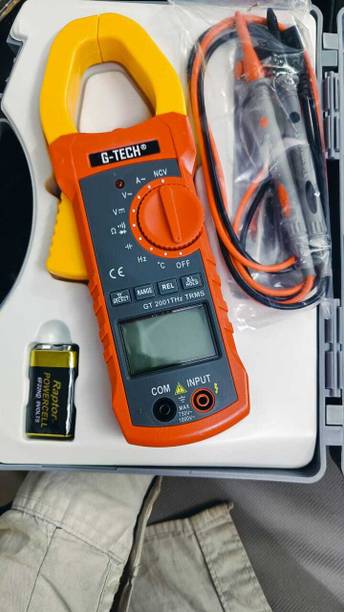 G-Tech G-TECH 2001THZ 1000A CLAMP WITH TEMP FREQUENCY BRIEFCASE DESIGN Digital Multimeter