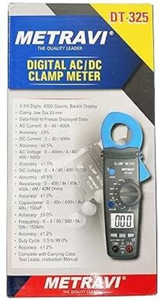 Metravi MetraviDT-325DigitalClampMeter Digital Multimeter