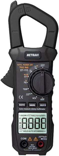 Metravi DT-115 Pocket TRMS AC Clamp Meter upto 600A AC (ONLY AC AMP) Digital Multimeter
