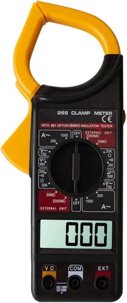 BALRAMA Digital Clamp Meter Ampere Meter Multimeter High Precision Clamp AC/DC Ohm Curre Digital Multimeter