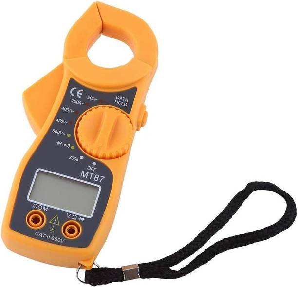 A TO Z TOOLS MT87 LCD Digital Clamp Meter Multimeter Resistance Test AC/DC Digital Multimeter