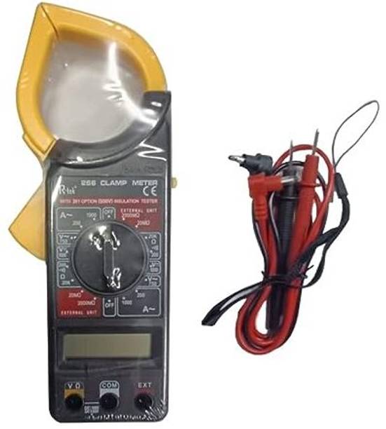 BHI RT-266 Digital Clamp Meter with LCD Display Digital Multimeter