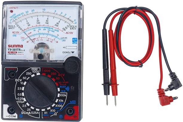 SG Flash SG YX-360TR Analog Multimeter DC-20kohm.V/AC-5kohm/V for AC/DC Digital Multimeter