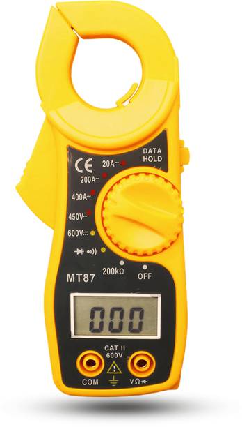 Octec MT87 Mini Digital Clamp Meter – AC/DC, Low Voltage, Data Retention Digital Multimeter